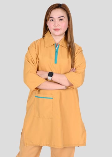 ملابس عاملات كشميري محتشم