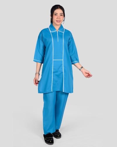 زي عاملة منزلية كويتي بخطوط امامية