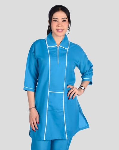 زي عاملة منزلية كويتي بخطوط امامية