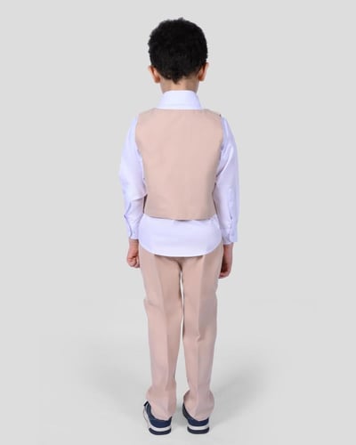 طقم روضة ولادي بلون بيج