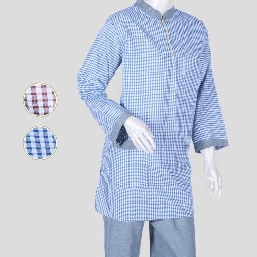 زي عاملات كاروهات بمقاسات كبيرة