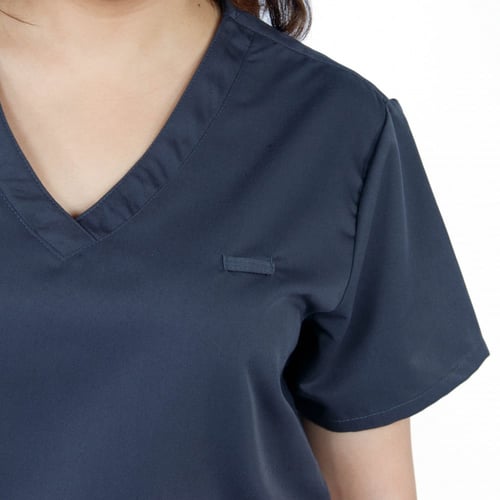 زي طبي للأطباء نسائي لون رمادي