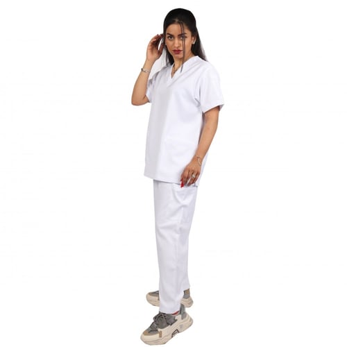 سكراب طبي للجنسين لون أبيض