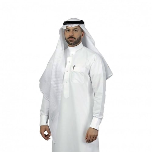 شماغ البسام بلس وايت