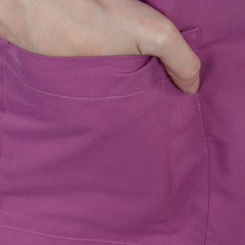 زي طبي نسائي وردي غامق