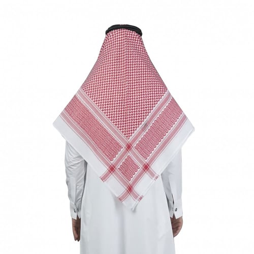 شماغ البسام الختم الاسود الوطني