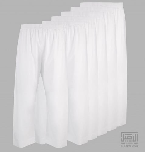 سروال الاصيل طويل قماش (6 حبات)