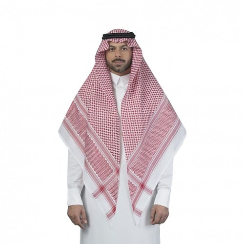 شماغ البسام البصمة كلاسيك وطني (ديلوكس)