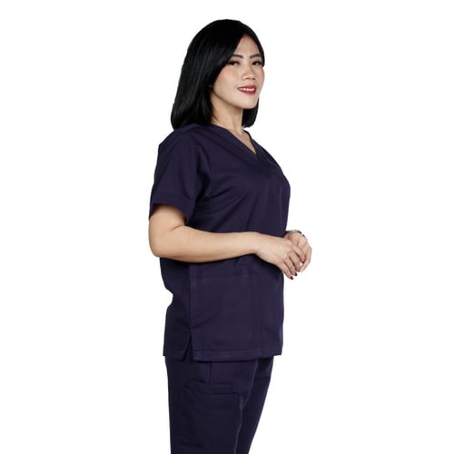 زي طبي نسائي , بنفسجي