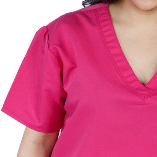 زي أطباء نسائي لون زهري