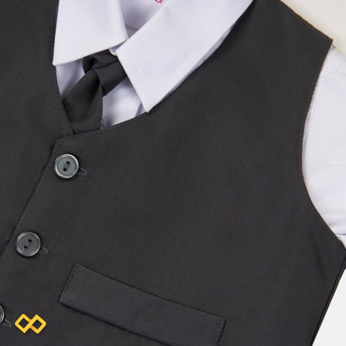 زي روضة رمادي غامق