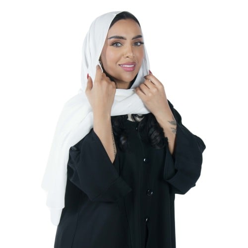 طرحة ملونة لون سادة سكري