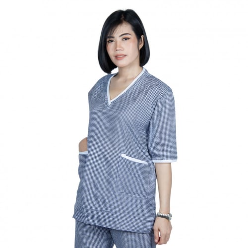 زي عاملة منزلية بألوان متعددة