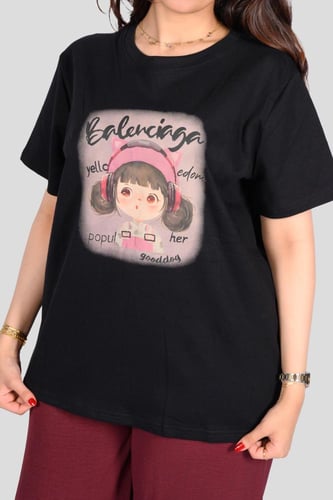 تيشيرت نسائي بالوان متعددة