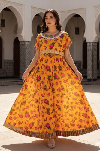 جلابية قرقيعان نسائية