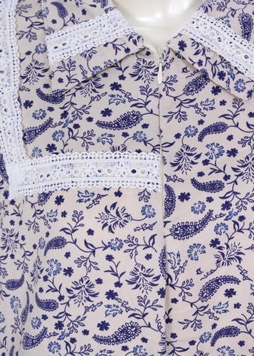 طقم عاملات كشميري عملي بتفاصيل ناعمة وقصة مريحة