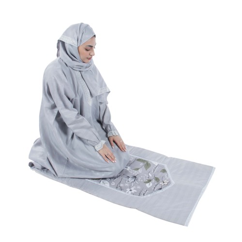 طقم صلاة نسائي وطني 3 قطع Y
