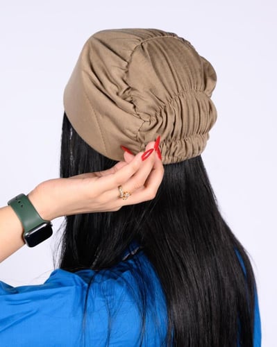 طاقية رأس نسائية مقوى كبير