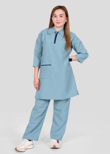 ملابس عاملات كشميري محتشم