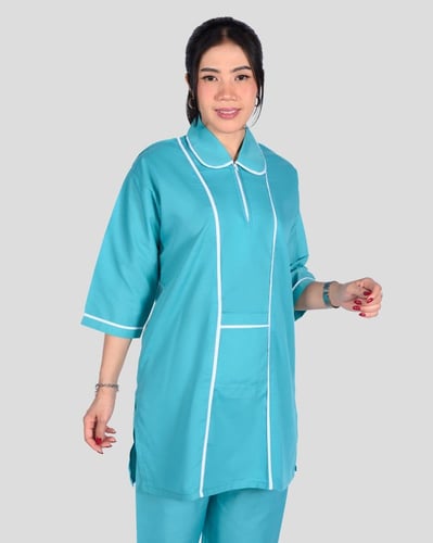 زي عاملة منزلية كويتي بخطوط امامية