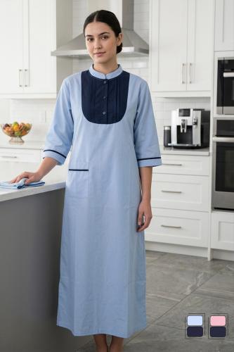 زي يونيفورم نسائي بياقة صينية
