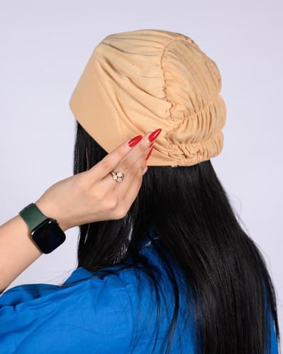 طاقية رأس نسائية مقوى كبير