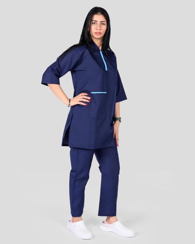 زي عاملات كويتي محتشم