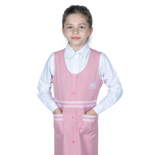 مريول زهري إبتدائي بتصميم أنيق من ذو الجناحين