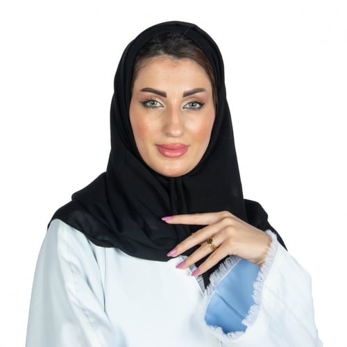 طرحة نسائية ملونة