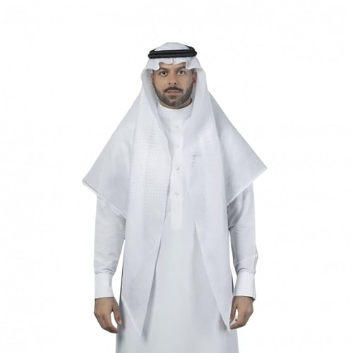 شماغ البسام بلس وايت