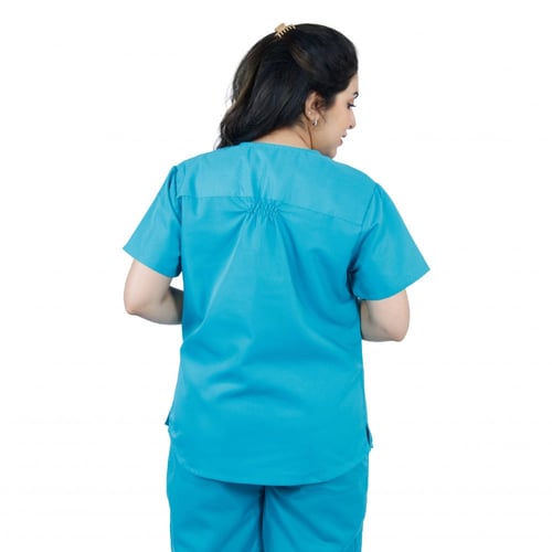 زي طبي للنساء لون تيفاني