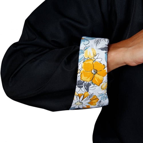 لاب كوت طبي للجنسين , بالطو طبي بأكمام مشجرة