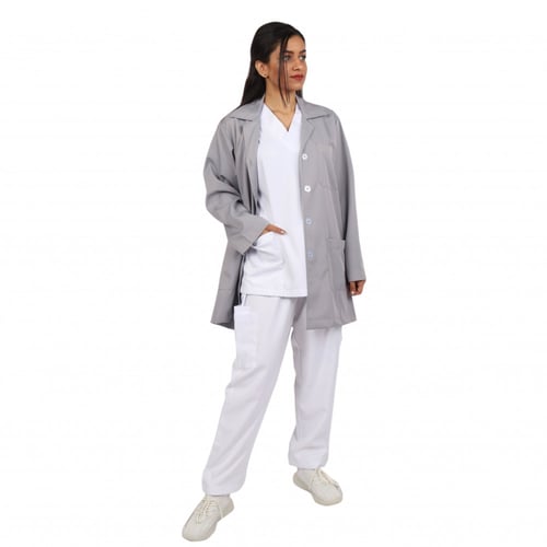 لاب كوت طبي للجنسين , بالطو طبي