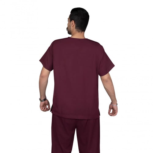 سكراب طبي للجنسين , عنابي