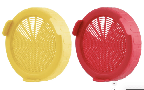 جار مرطبان استنبات البذور - Plastic Sprouting Lids...