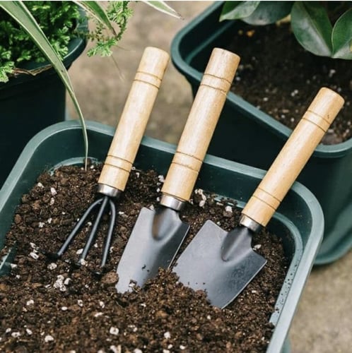 طقم أدوات الحديقة ٣ قطع صغيرة
