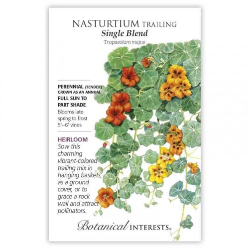 بذور ابو خنجر - Single Blend Trailing Nasturtium S...