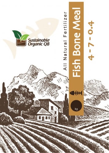 سماد وجبة عظام السمك 1.6 كيلو - Fish Bone Meal – O...