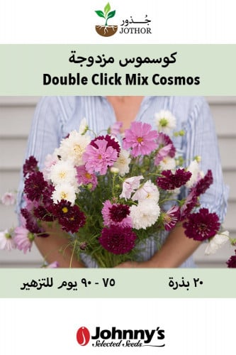 بذور كوسموس مزدوجة - Double Click Mix Cosmos Seeds