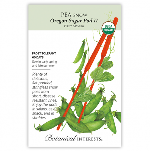 بذور بازيلاء أورغون - Oregon Sugar Pod II Snow Pea...