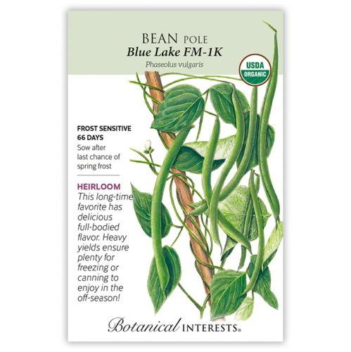بذور فاصوليا البحيرة الزرقاء متسلقة - Bean Pole Bl...