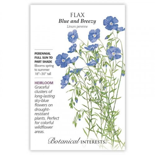 Flax Blue and Breezy Seeds