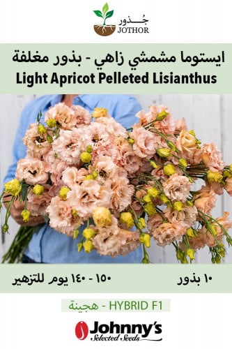 بذور ايستوما مشمشي - Voyage 2 Light Apricot Pellet...