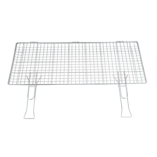 السنيدي شبك شوي ستانلس ستيل مقاس 35*60 سم