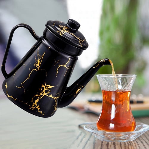 ابريق شاي طويل غضار