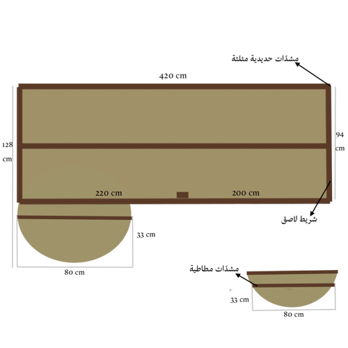 رواق (ذرى) سيارة لجميع الموديلات