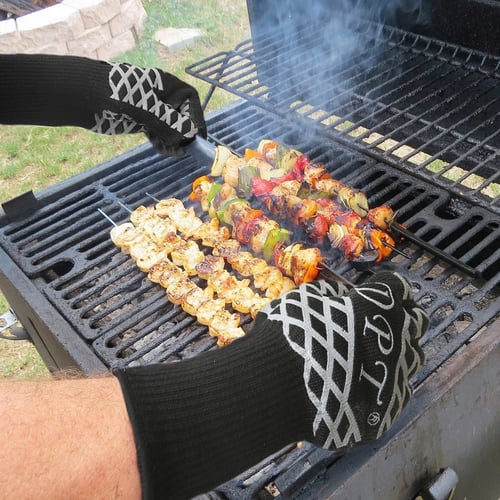 قفاز مقاوم للحرارة طول 35 سم