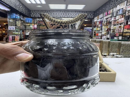 ثمن كيلو تايقر مع علبة معمول دوسري قزاز الحجم الكب...