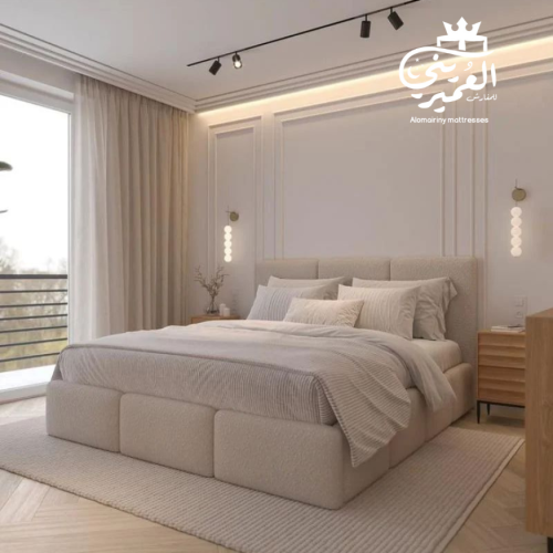 سرير لوماس – نعومة الملمس وأناقة التصميم