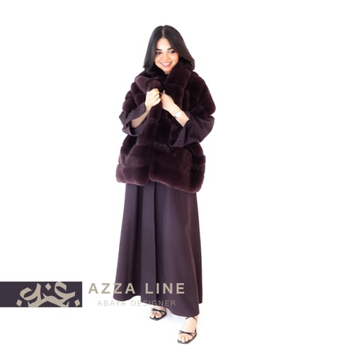 W04 عبايه جوخ وفرو